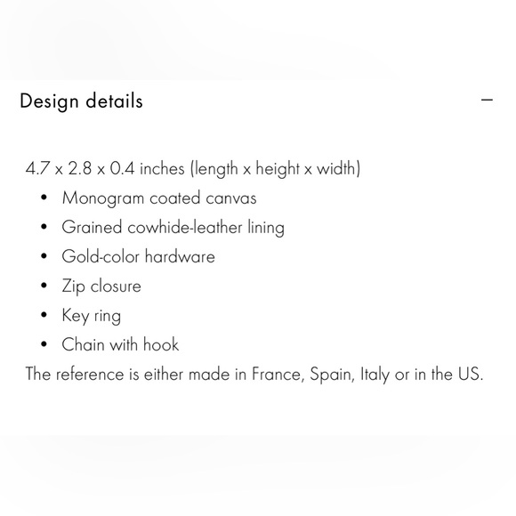 Authentic Louis Vuitton cle - Picture 10 of 10